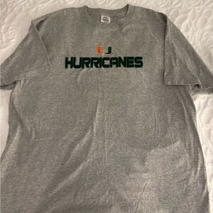 Miami Hurricanes t shirt